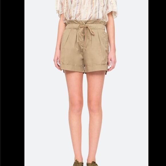 Sea New York Giselle Waist Tie Shorts - Picture 1 of 10